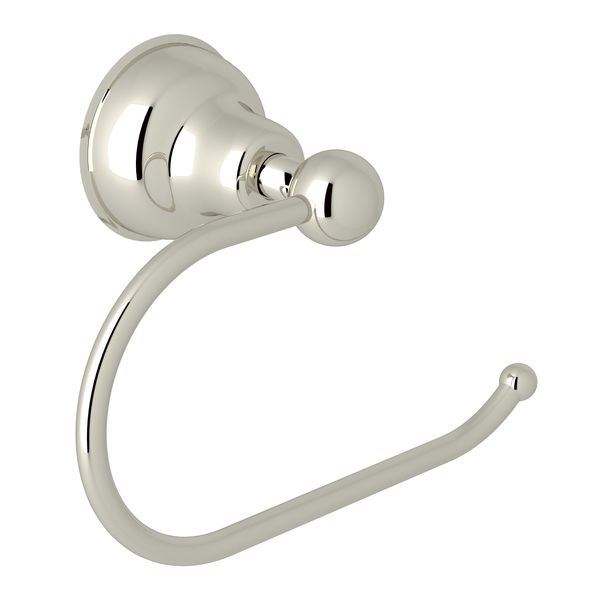 Rohl Toilet Paper Holder "Half Loop" Style In Polished Nickel CIS8PN